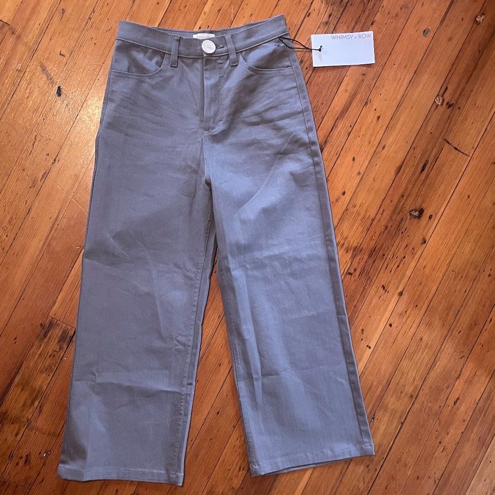Whimsy & Row Flora Pant in Grey